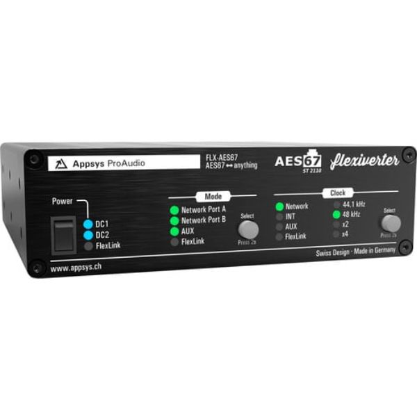 Picture of Appsys Pro Audio APP-FLX-AES67 64 x 64 in. Channel Format Converter for for AES67