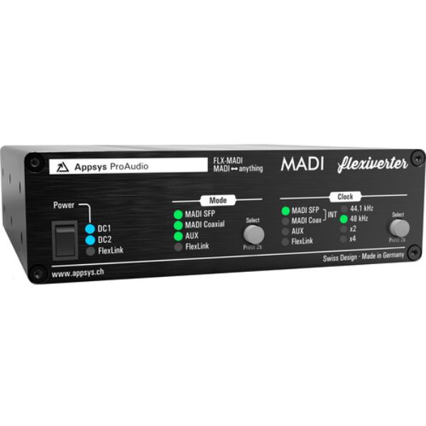 Picture of Appsys Pro Audio APP-FLX-MADI 128 x 128 in. Channel Format Converter for MADI Optical & Coaxial