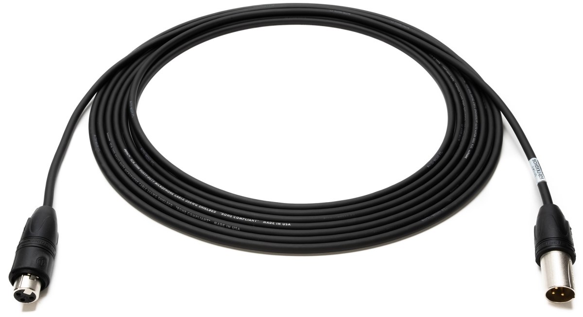 SCHDXXJ-075 75 ft. Heavy Duty Microphone Cable with Neutrik HD XLR Connector