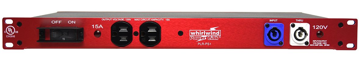 WW-PLR-PS1 1RU Link Power Strip with Powercon