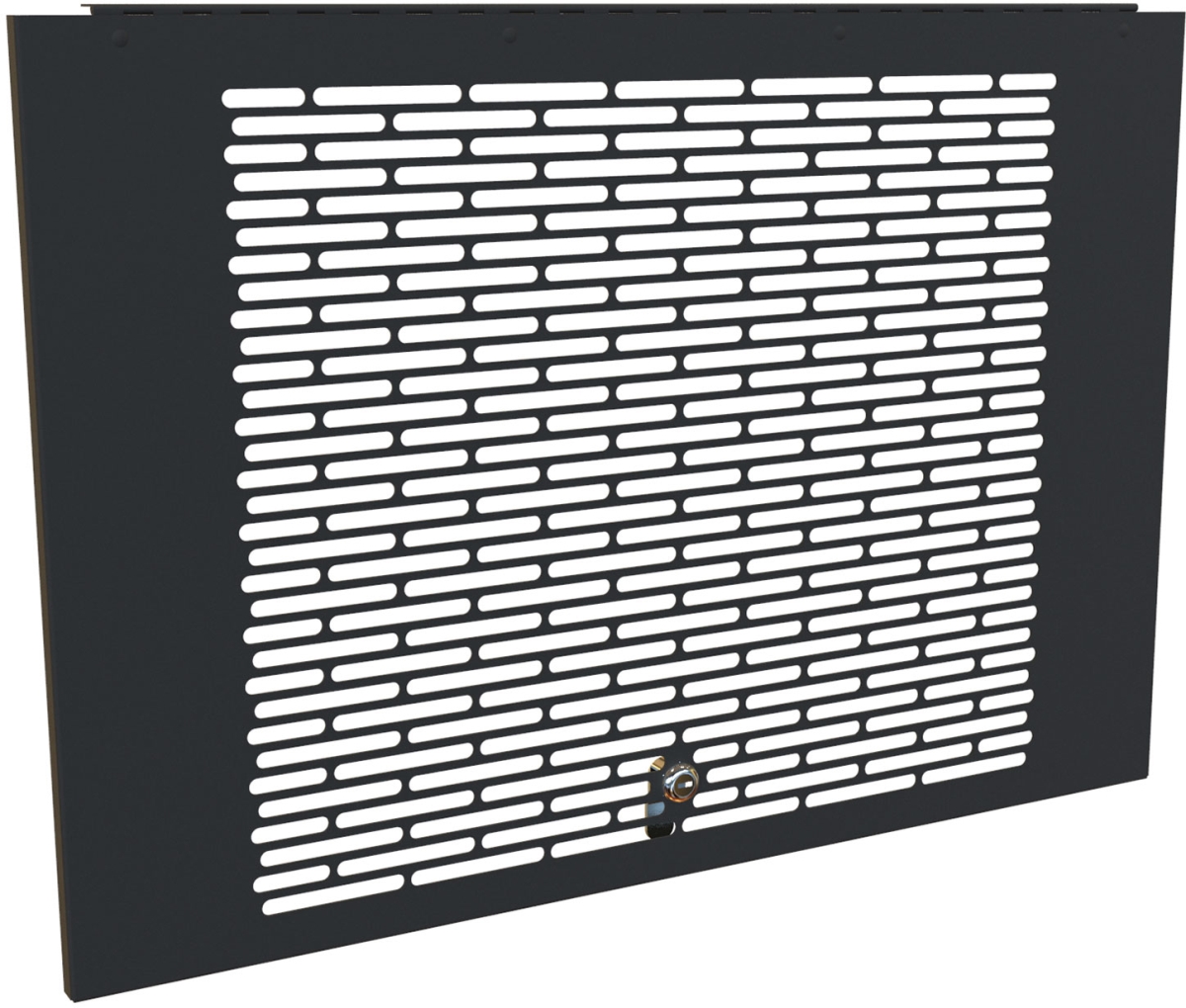 HMND-SDC9UVD 9RU Locking Vented Door for SDC Series