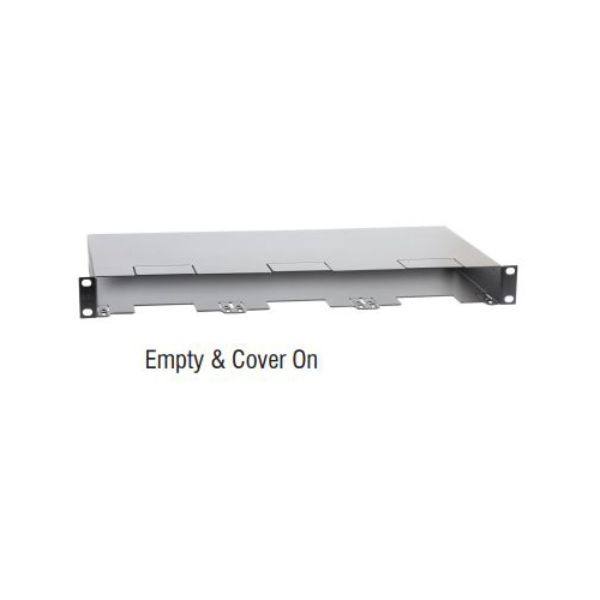 RDL-RC-1UR 19 in. Universal Rack Chassis for RDL RACK-UP Modules