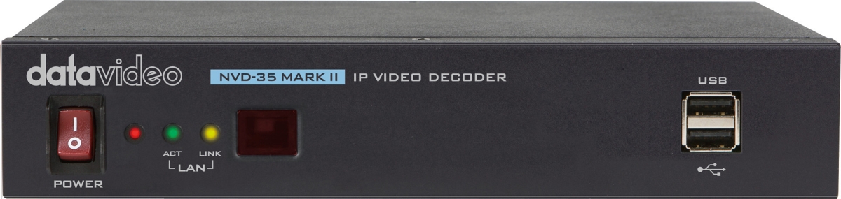 Picture of Datavideo DV-NVD-35MK-II IP Video Decoder with SDI & Composite & Analog Audio Outputs