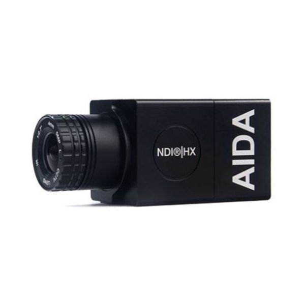 Picture of Aida Imaging AIDA-HD-NDI-CUBE Full HD NDI HX SRT RTSP & RTMP IP POV Camera with 3 in. Progressive Scan CMOS Sensor
