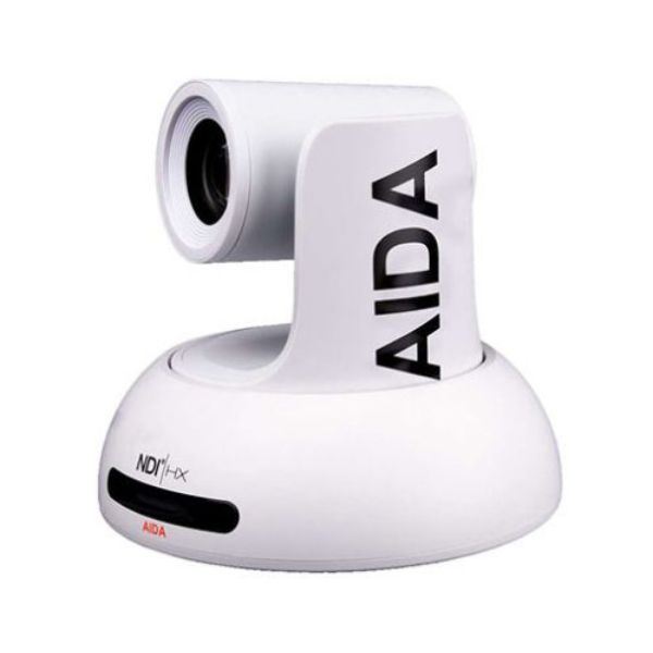 Picture of Aida Imaging AIDA-PTZ-NDIX18W Broadcast & Conference NDI HX FHD NDI IP HDMI PTZ Camera with 18x Zoom&#44; White