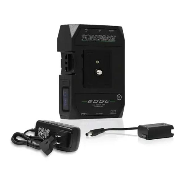 Picture of Core SWX CSW-PBE-A7FZ 49Wh & 14.8 V PowerBase Edge Small Form Cine V-Mount Battery Pack for PB70C15 Charger Included