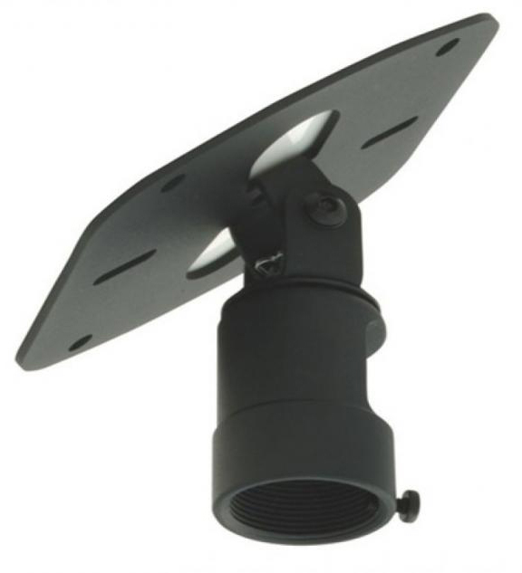 PMTS-PP-TL Ceiling Adapter for Vaulted & Cathedral Ceiling Installations, Black