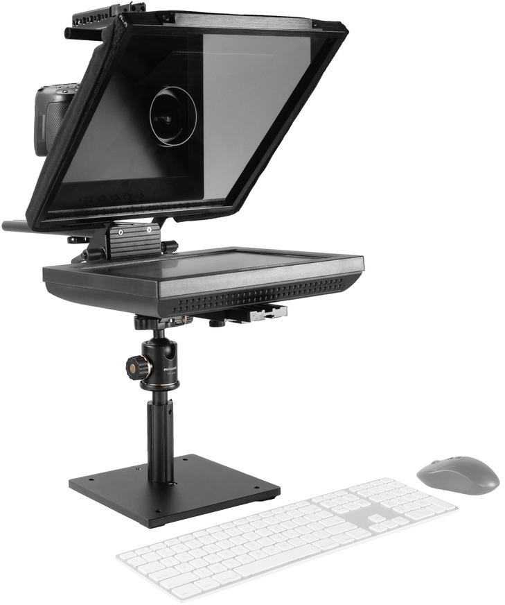 PRP-PAL12DESKTOP 12 in. Compact Desktop Prompter Work-At-Home Solution