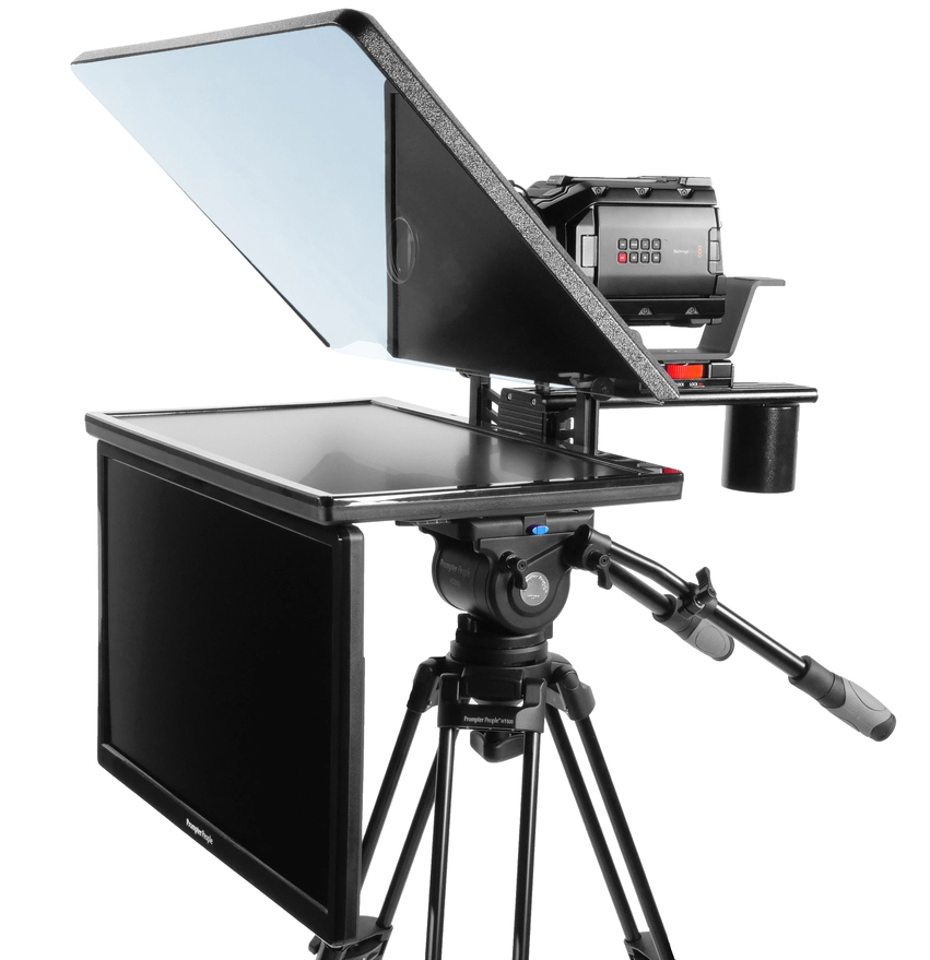 PRP-PROP-24R24TM 24 in. Proline Plus Teleprompter with Direct View 24 in. Talent & Confidence Monitor & Software