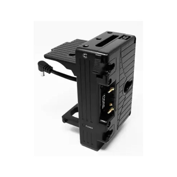 CSW-CXA-FX9 3-Stud Battery Bracket with A 4-Pin XLR Input Option & Two P-tap Outputs & LED Battery Indication