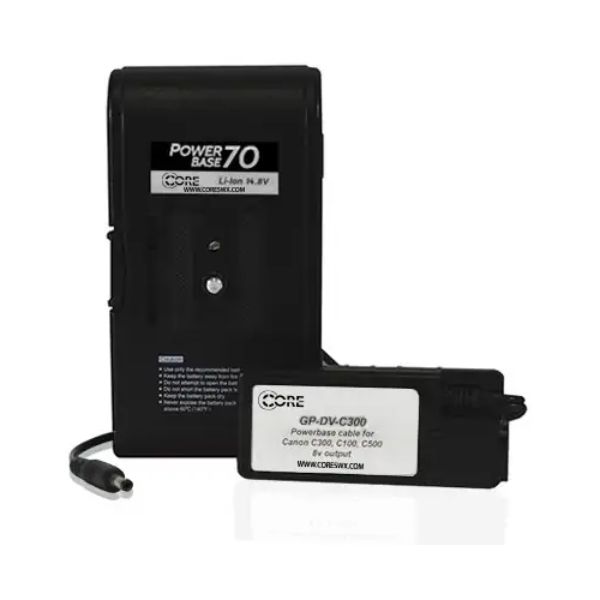 Picture of Core SWX CSW-PB70-C300 12 in. Li-Ion PowerBase 70 Battery Pack for Canon C300