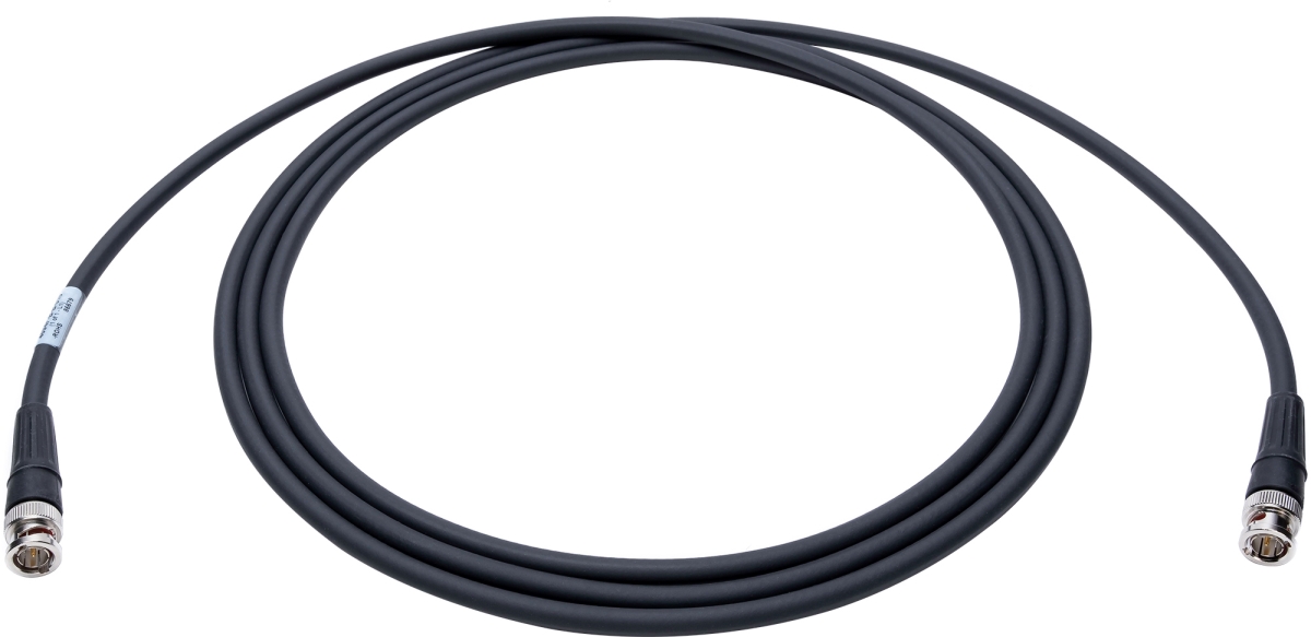 4694F-B-B-025 25 ft. RG6 12G-SDI-4K UHD Single Link BNC Cable, Black