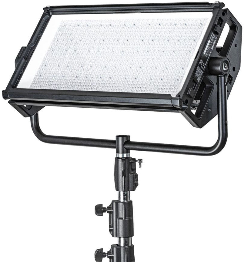 GEMINI-2X1-HARD 500 W RGBWW 2x1 DMX Video Light Panel Kit with 23000 Lux At 10 ft. & 3 m