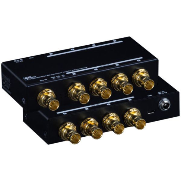 MUX-500728 12G-SDI 1x8 Splitter for 4K & 60