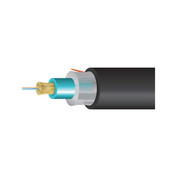 Picture of Cleerline CLT-12RMD50125OM 1000 ft. 12 Strand Fiber Rugged Micro Distribution Cable for 50-125 SSF Indoor & Outdoor