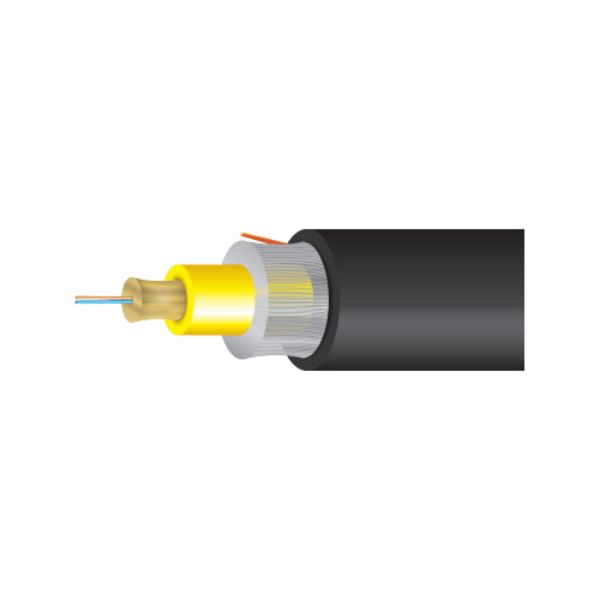 Picture of Cleerline CLT-12RMD9125OS2 1000 ft.12 Strand Fiber Rugged Micro Distribution Cable for 9-125 SSF G657 A2&B2 In & Out