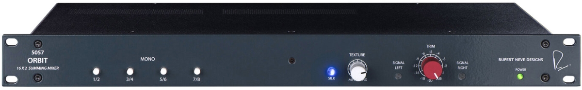 RUP-5057 Orbit 1RU 16x2 DAW Summing Audio Mixer for DB25 & XLR
