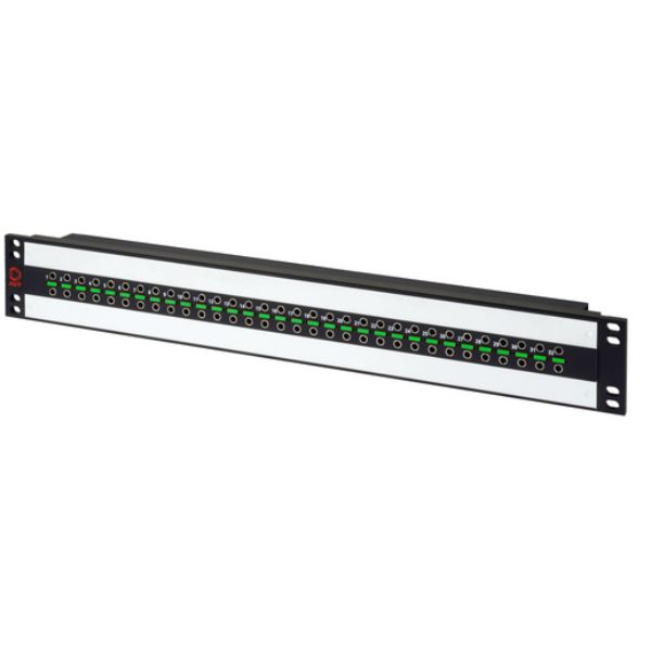 Picture of AVP AV-U224E15UBR2BZ 1.5RU BNC UHD Micro 12G Video Patch Panel for 2x24 Non-Normaled & Non-Terminated