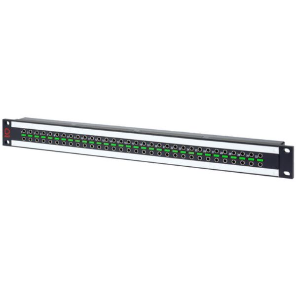 AV-U232E1UBR2-BZ 1RU BNC UHD Micro 12G Video Patch Panel for 2x32 Non-Normaled & Non-Terminated