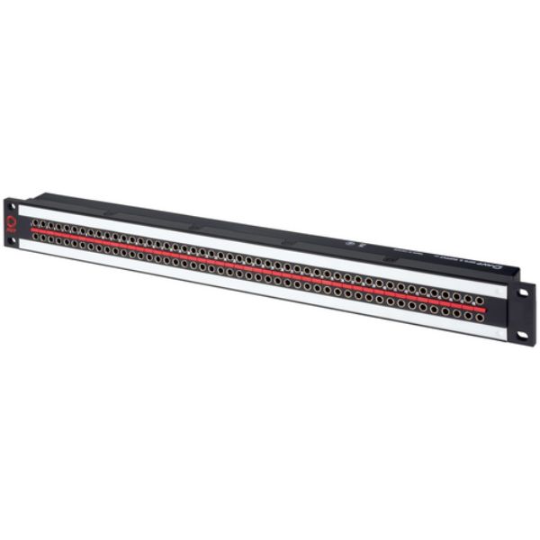 AVU232E1UHNR2BZ 1RU Mini-BNC UHD Micro 12G Video Patch Panel for 2x32 Normaled & Terminated