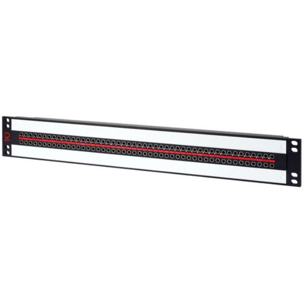 AVU248E15U75R2BZ 1.5RU Mini-BNC UHD Micro 12G Video Patch Panel for 2x48 Normaled & Terminated