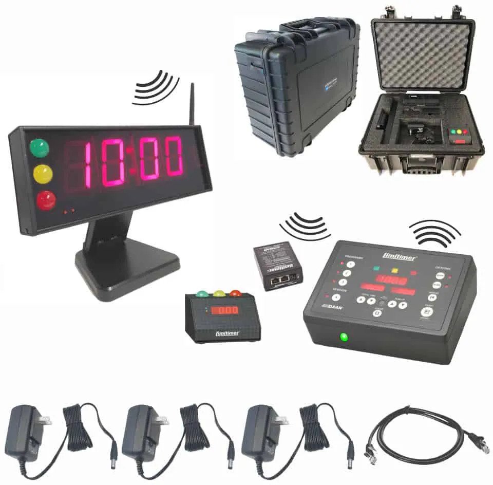 DSA-PRO2000BTKT2 Wireless Limitimer System & Small Audience Signal Light with Integrated Bluetooth Receiver