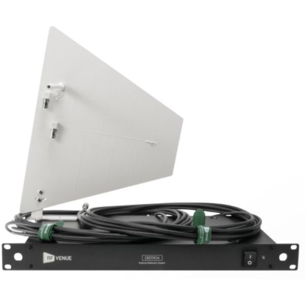 Picture of RF Venue RFV-DFINDISTRO4W Diversity Fin Antenna DISTRO4 Package, White