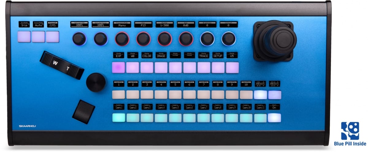 SKA-PTZEXTRMEV2B PTZ Extreme Camera Controller with Pill Inside, Blue