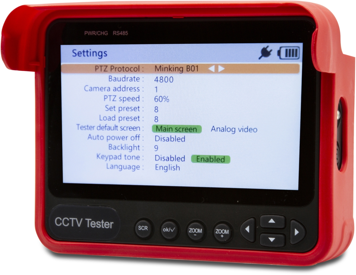 TRIPL-8064 CamView Analog Camera Tester