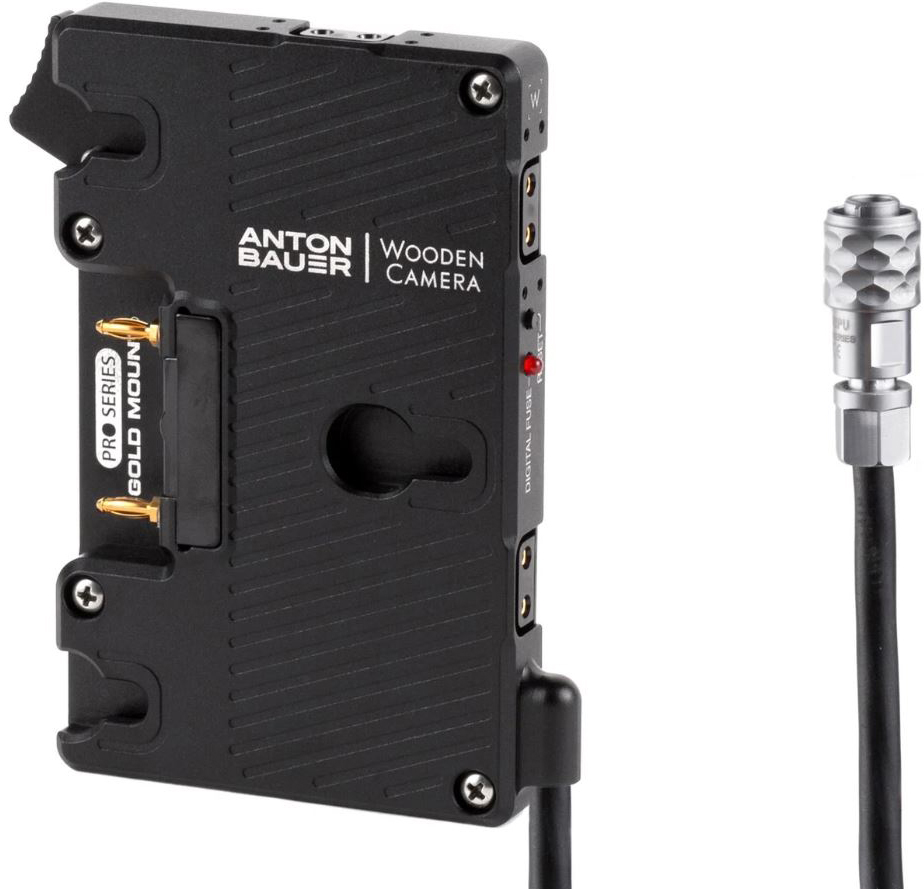 Picture of Wooden Camera WDC-265600 WC Pro Gold Mount Battery Plate for Blackmagic Pocket Cinema Camera 4K & 6K & 6K Pro