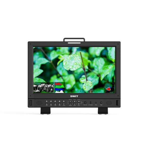 SWIT-BM-U175VM 17.3 in. UHD 4K 12G-SDI Reference Monitor with V-Mount