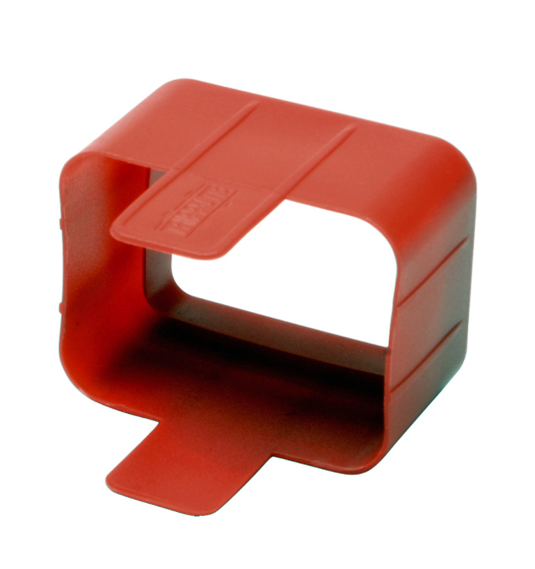 Tripp Lite TRL-PLC19RD Plug-lock Inserts Keep C20 Pwer Cords Solidly Connected to C19 Outlets, Red - Pack of 100