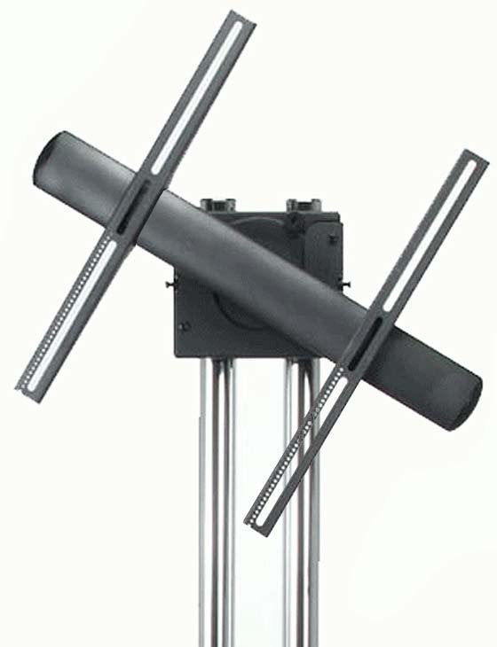 PMTS-RTM-S Rotating Mount for 26-40 in. Flat Panels, Black