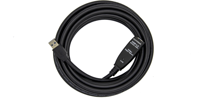 Picture of Alfatron Electronics ALF-10M-U3-0 35 ft. High Speed USB3.0 Active Extension Cable