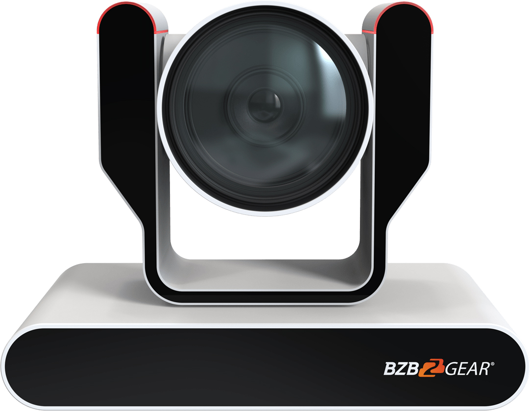 Picture of Bzbgear BG-ADAMO-4K12X-W 4K UHD Auto Tracking 12G-SDI-USB 2.0-3.0 Live Streaming PTZ Camera with Tally Lights, White