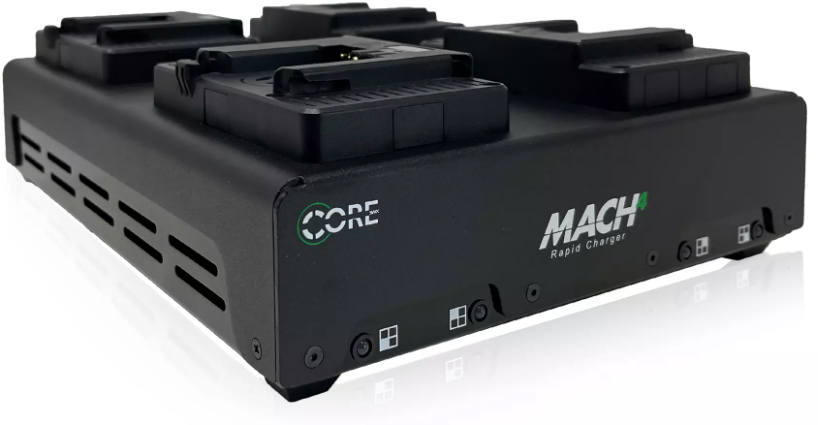 Picture of Core SWX CSW-MACH-4B Mach Four Position Battery Charger with 4A Simultaneous Rapid Charge