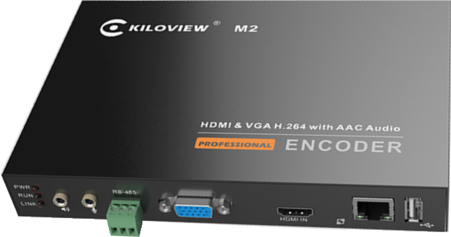 Picture of Kiloview KV-M2 2 In 1 H.264 HDMI, VGA Video Encoder with RS-485