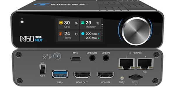 KV-N60 4K HDMI, USB to NDI Bi-Directional Converter