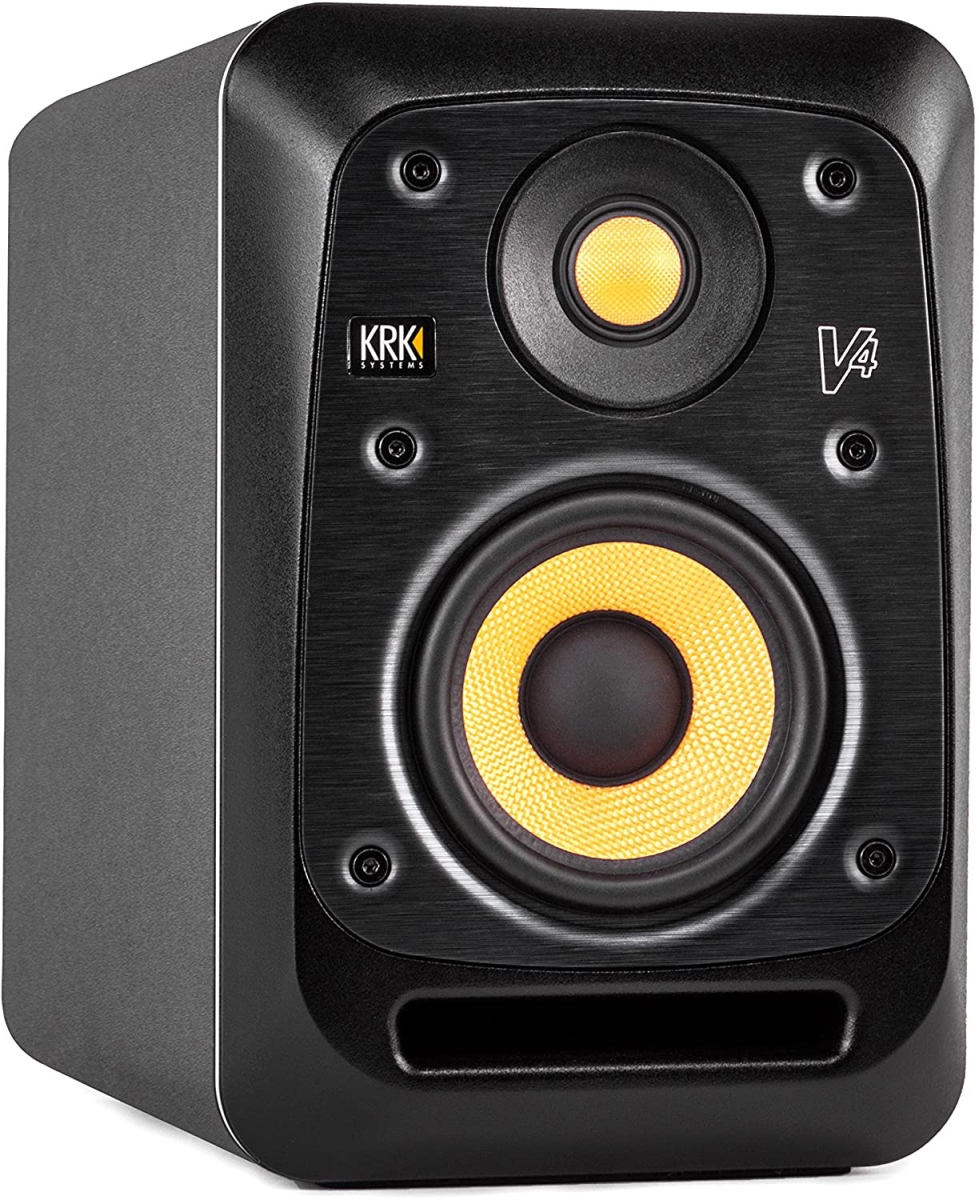 Picture of Krk Systems KRK-V4S4-NA 4 in. 85 W V4 Series Powered Reference Monitor, Black