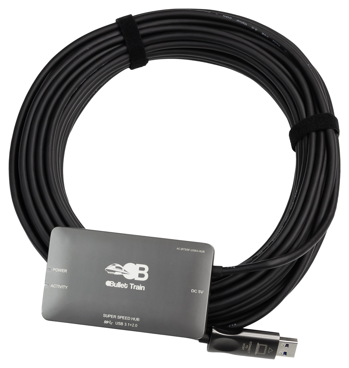 ACBTSSFUSB3HUB15 49 ft. Bullet Train USB 3.1 AOC Hub Extension Cable