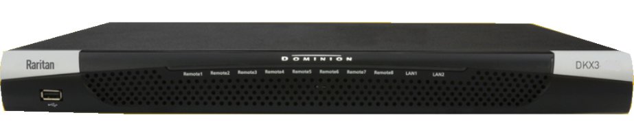 Picture of Raritan RAR-DKX3-432 III High Performance KVM over IP Switch with 32 Server Ports, 4 Remote Users, 1 Local Port