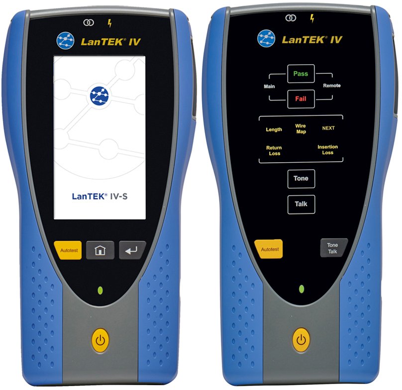 S45-ST-163009 LanTEK IV-S 3000Mhz Cable Certifier