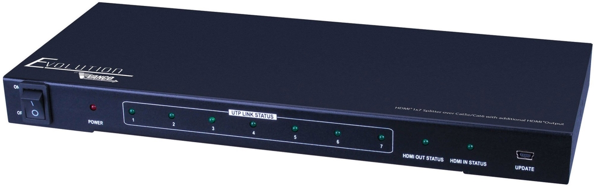 VCO-EVSP1017 Evolution HDMI 1 x 7 Splitter over CAT5E, CAT6 Cable with Additional HDMI Output