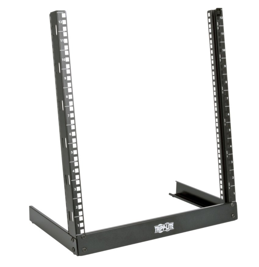 Picture of Tripp Lite TRL-SR2POST12 Smartrack 12U Desktop 2-Post Open-Frame Rack