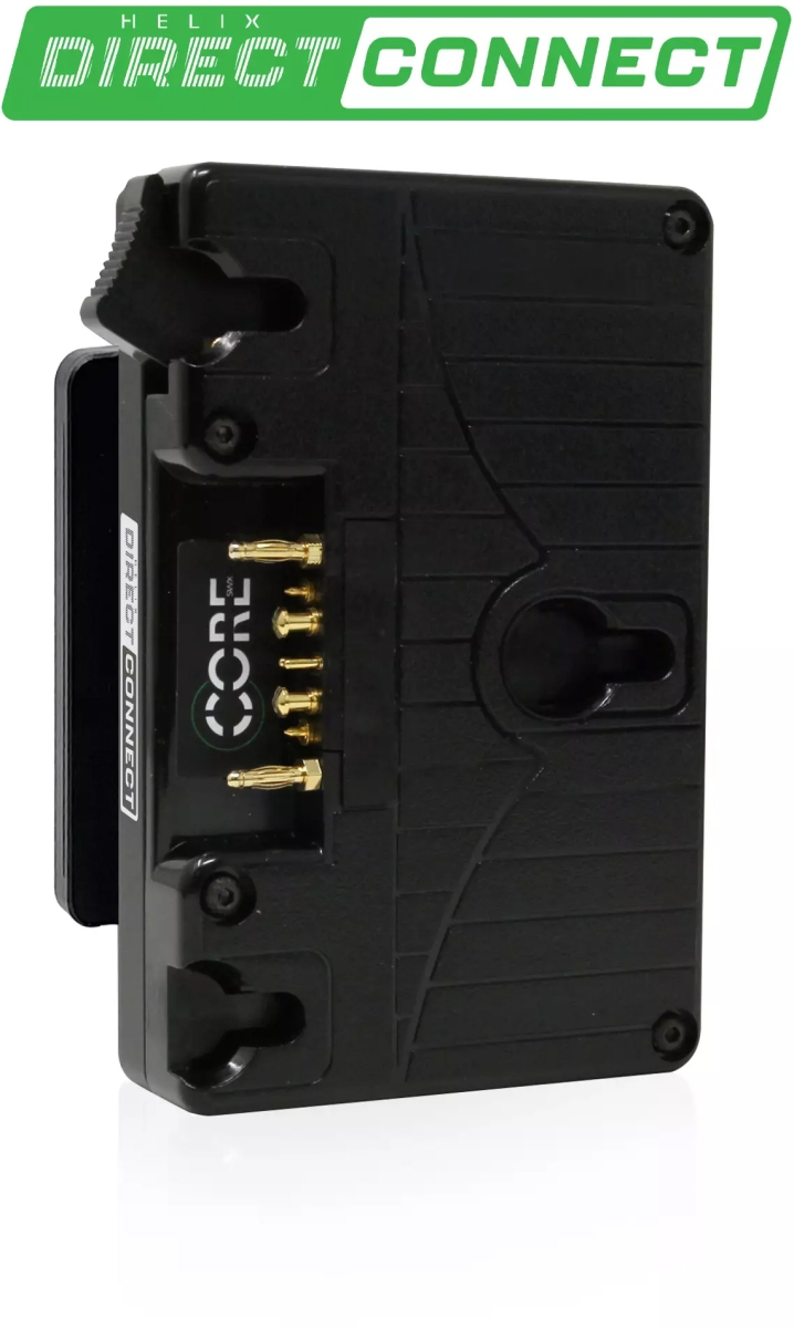 Picture of Core SWX CSW-HLX-BABG-DC Direct Connect Helix Mount Battery Plate for ARRI Alexa Classic & LF
