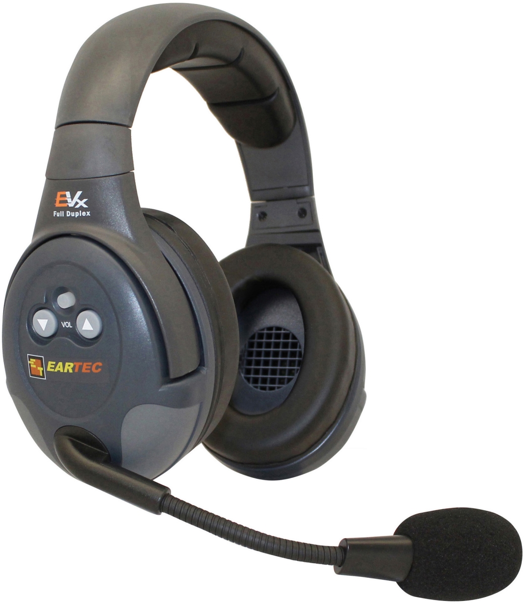 EAR-EVXDR Full Duplex Wireless Intercom System with Dual Speaker Remote Headset