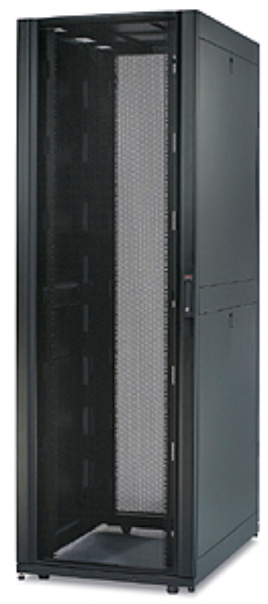 Picture of APC APC-AR3157 29 x 42 in. NetShelter SX Server Rack 48U Deep Enclosure with Sides, Black