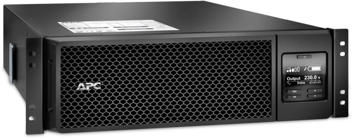 -SRT5KRMXLI 4500W & 5000VA - 230V Smart-UPS SRT 5K VA 3RU Rackmounted