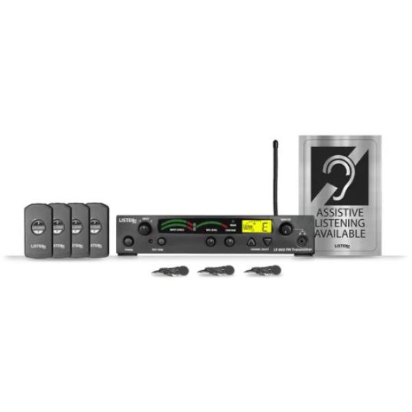 LSTN-LP-4VP07201 72 MHz Assistive Listening DSP Value Transmitter