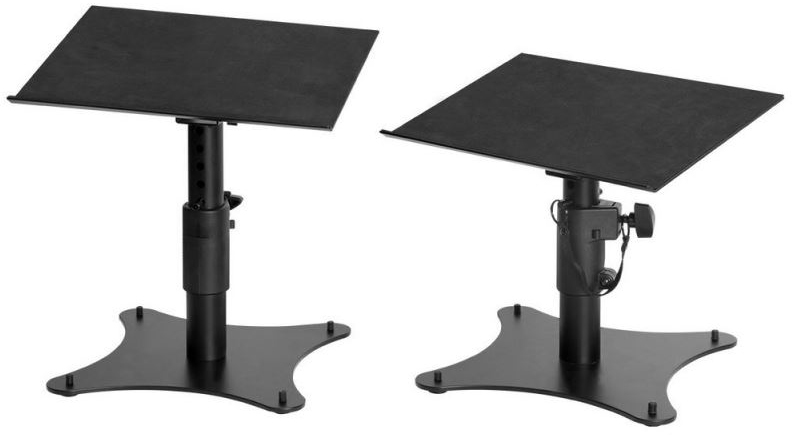 Picture of On-Stage Stands OSS-SMS4500-P Adjustable Height Desktop Audio Monitor Stands - Set of 2